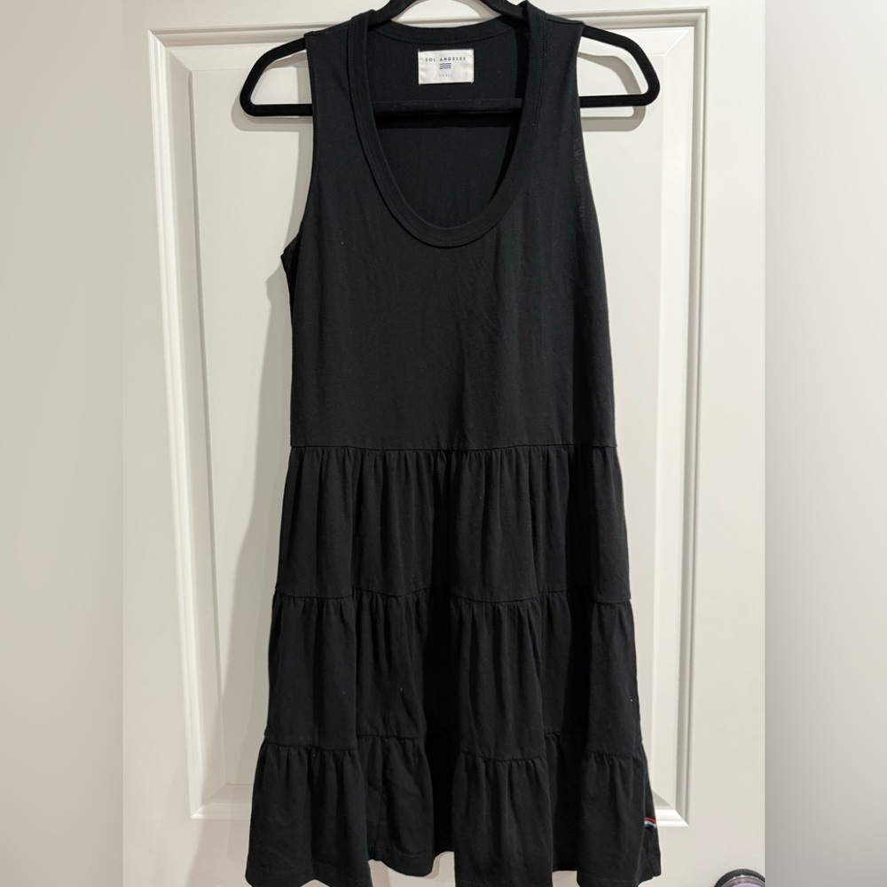BNWT Sol Angeles Tiered Cotton Dress Sz small